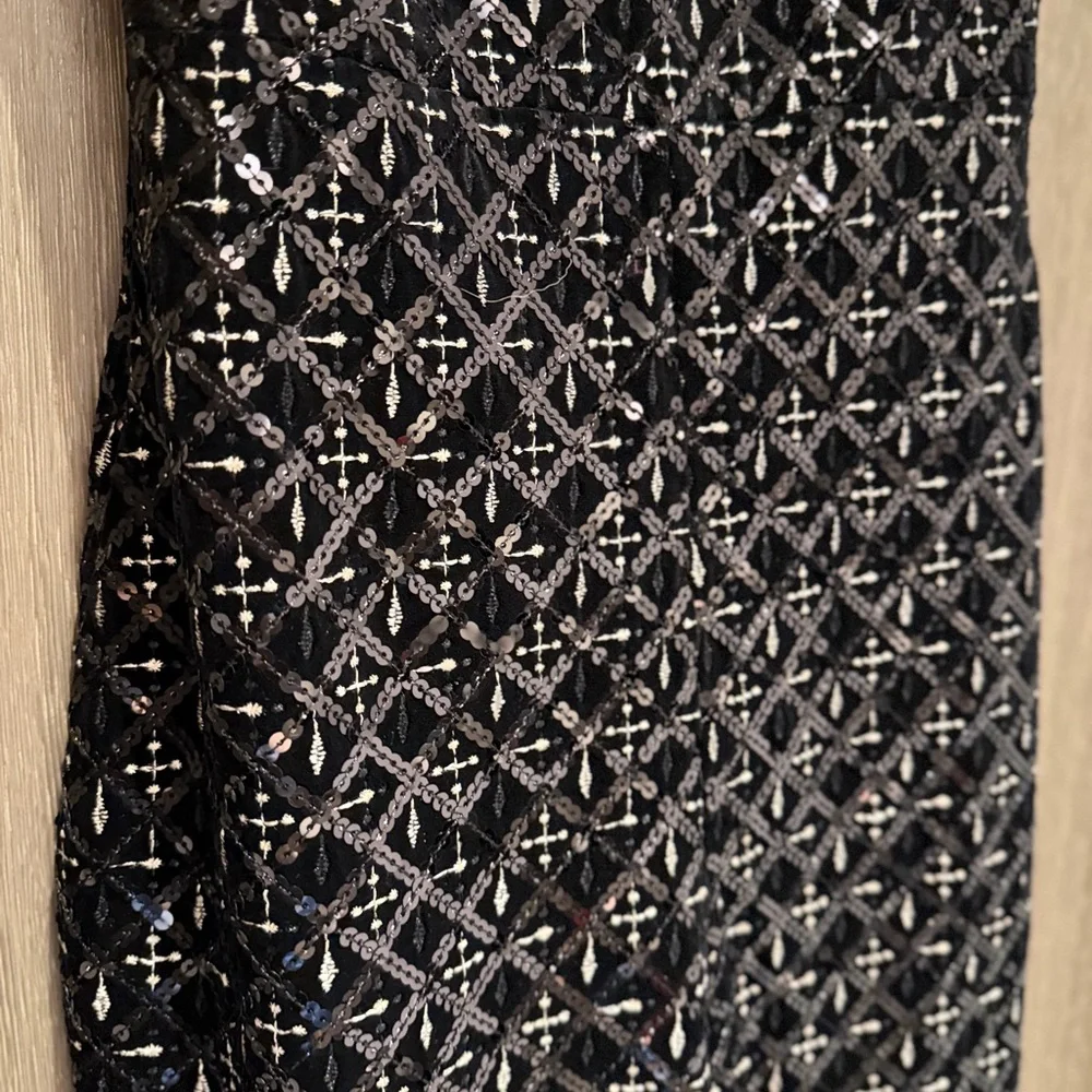 NADINE MERABI Black Sequin Jumpsuit - Picture 5 of 16